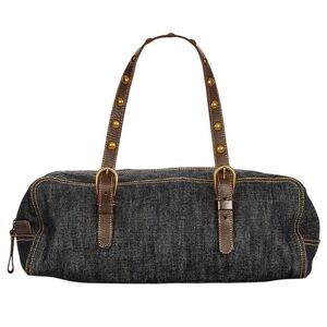 MIU MIU Vintage Demin Shoulder Bag as is